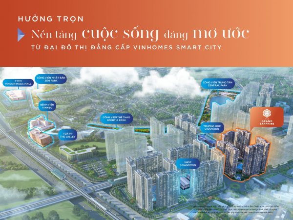 Mặt bằng chi tiết toà GS2 phân khu Grand Sapphire Vinhomes Smart City